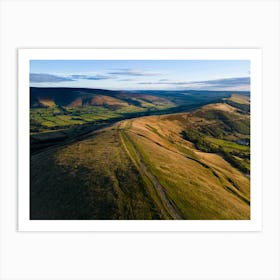 Aerial View Of The Dales 6 Art Print