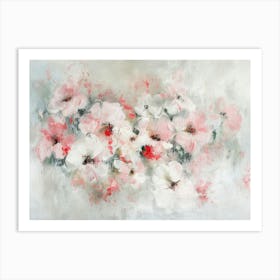 Pink Flowers 8 Art Print