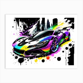 Mclaren 720s Art Print