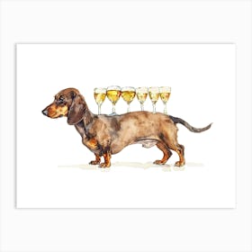 Dachshund 2 Art Print