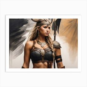 Viking Warrior 1 Art Print