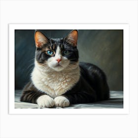 Outstanding Cat Art Print