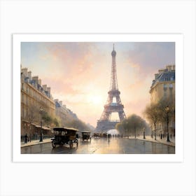 Eiffel Tower 2 Art Print