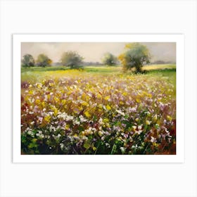 Field Of Flowers Art Print