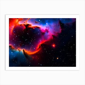 Heart Nebula Art Print