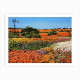 Namaqualand Flowers 1 40x30in 9600x7200px 19 Art Print