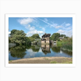 Watermill Photo Cambridgeshire UK Art Print