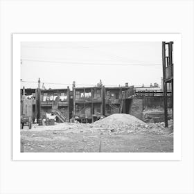 Untitled Photo, Possibly Related To Apartment Buildings Rented To African Americans, Chicago, Illinois By Russel Art Print