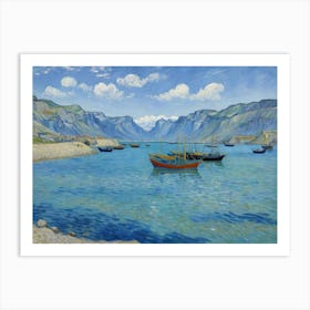 Bay Of Arles Art Print