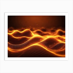 Abstract Wave 3 Art Print