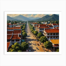 Vietnam City Art Print