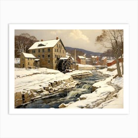 Winter Scene Art Print