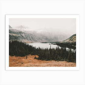 Rustic Mountain Lake 1 Art Print
