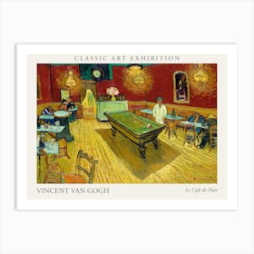 Le Cafeãå De Nuit, Vincent Van Gogh Poster Art Print