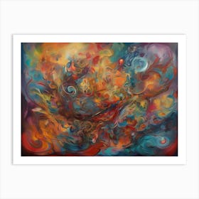 Abstract Painting 50 Art Print