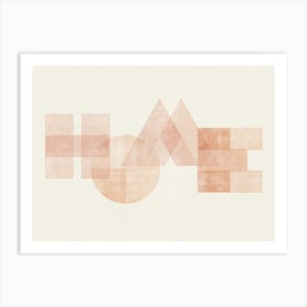 Home  - Typographic Print Art Print