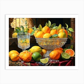 Oranges And Lemons Art Print