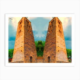 Two Towers 202308161252137rt1pub Art Print