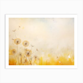 Dandelions 3 Art Print