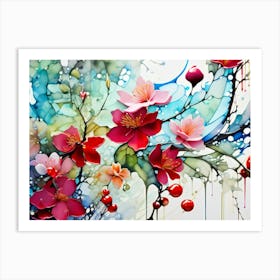 Cherry Blossoms 20 Art Print