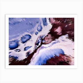 Acrylic Extruded Painting 414 Art Print