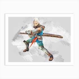 Skyward Sword Impa Art Print