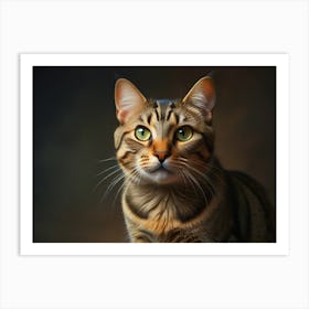 Bengal Cat Art Print