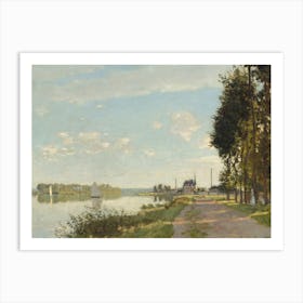 Argenteuil (1872), Claude Monet Art Print