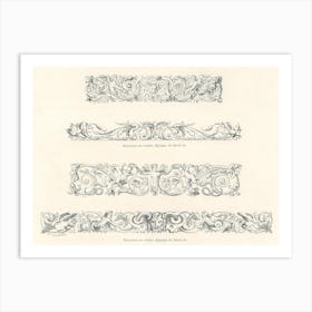 12th Century Designs, Albert Racine 1 Art Print