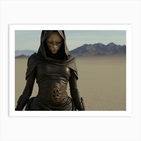 Dune's Moon 2 Art Print