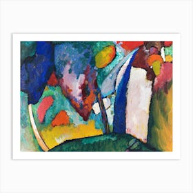 The Waterfall, Kandinsky Art Print