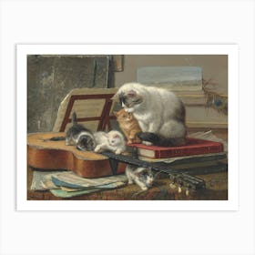 The Music Lesson Art Print