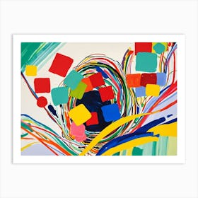 Abstract Painting 330 Art Print