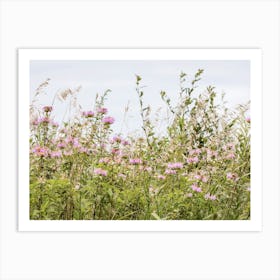 Bright Prairie Landscape Art Print