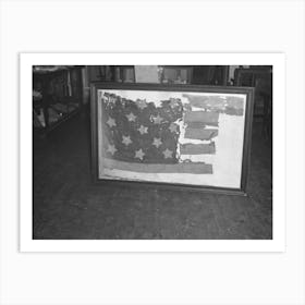 One Of Two Revolutionary War Flags In Existence, This One Was Carried At The Battle Of Stoney Point, General Posey Art Print