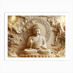 Buddha 16 Art Print