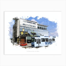 Ars Electronica Center, Linz, Austria Art Print