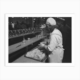 Packing Tuna Into Cans, Columbia River Packing Association, Astoria, Oregon By Russell Lee Art Print