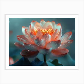 Lotus Flower 4 Art Print