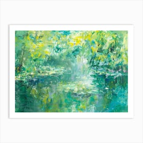 Water Lilies 31 Art Print