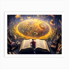 Joy Of Reading 19 Art Print