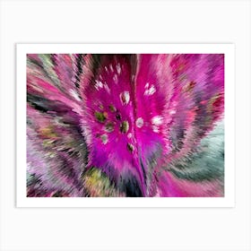 Acrylic Extruded Painting 336 Art Print
