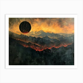 Total Solar Eclipse 2 Art Print