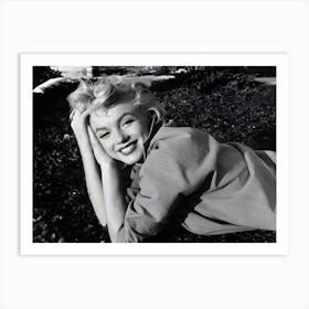 American Film Star Marilyn Monroe Art Print