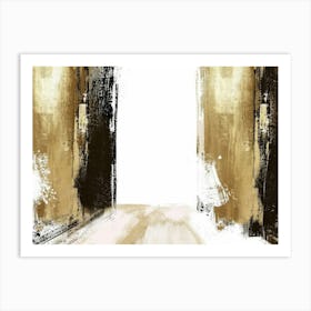 Golden Doorway Art Print