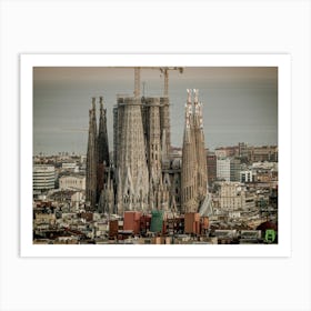 Sagrada Familia Barcelona 20191025 24pub Art Print