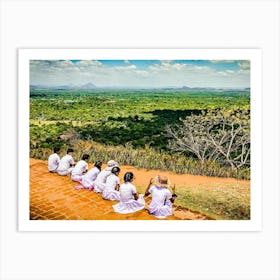 Sri Lankan School Children Art Print