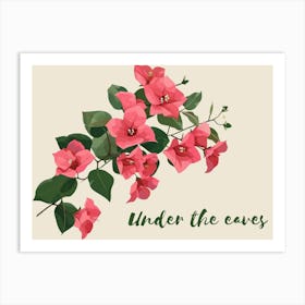 Under The Caves Art Print