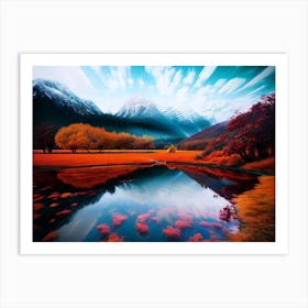 Autumn In The Mountains 7 Art Print