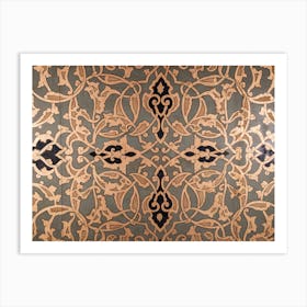 Gilded Wallpaper Art Print